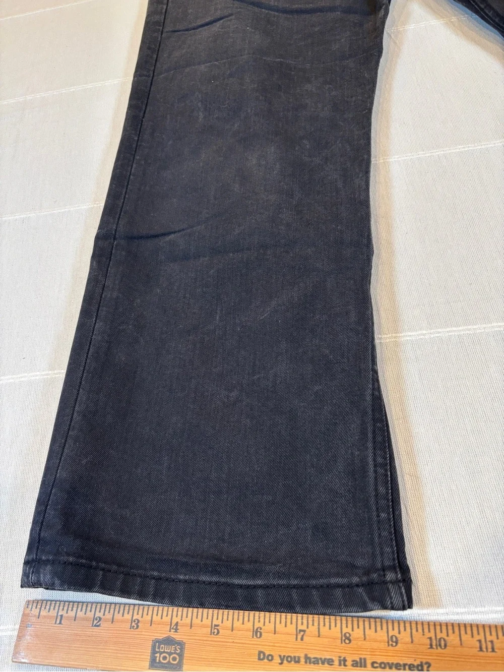 Levi’s 569 Loose Straight Jeans Men’s W40 L30 Black Washed Denim